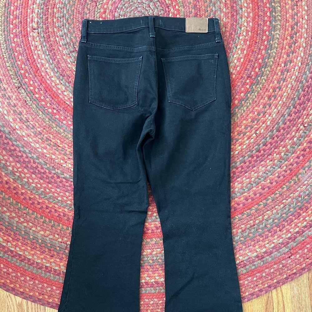 Madewell black "The perfect vintage flare jean" size 29T - like new